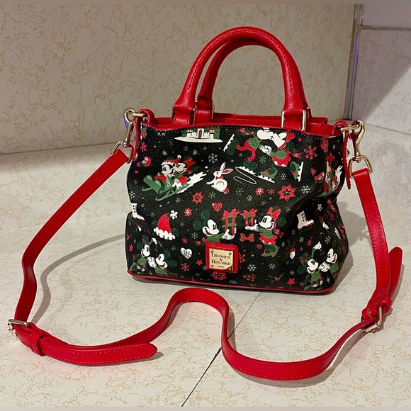 2017 Disney Dooney & Bourke Christmas Woodland Winter...